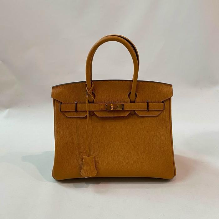 Preloved Birkin 25 Gold retourne ghw togo 
