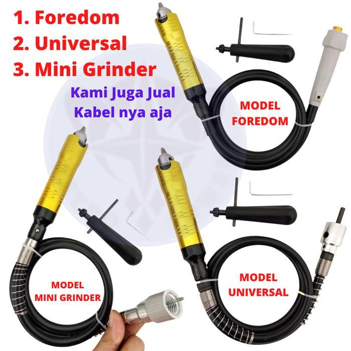 Mesin Bor Kabel Selang Fleksibel Tuner Cuner Foredom Universal CNC 6MM
