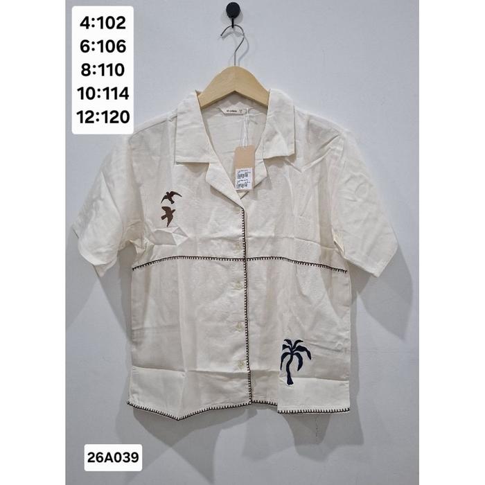 ET CETERA BLOUSE WANITA LENGAN PENDEK
