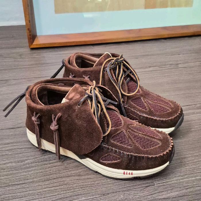 Visvim FBT Prime Runner Brown Original 100%