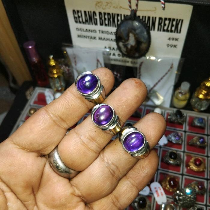cincin kecubung pengasihan kalimantan