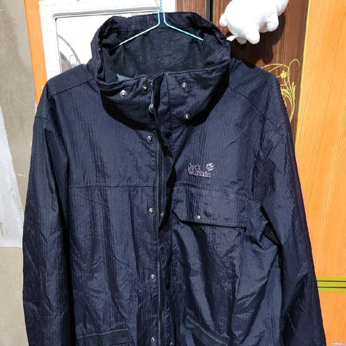 Jacket outdoor JWS jackwolfskin vintage no hoodie furing satin