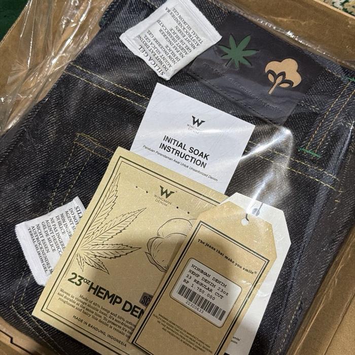 Wingman Denim, Hemp Denim 23oz