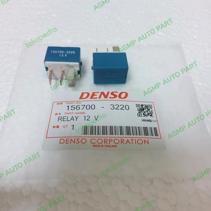 relay ac biru 12v kaki 4 denso avanza 156700-33220