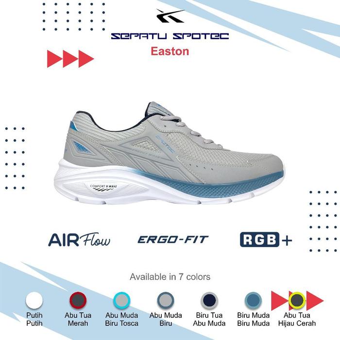 Sepatu Running / Pria / Wanita / Spotec / Easton Promo