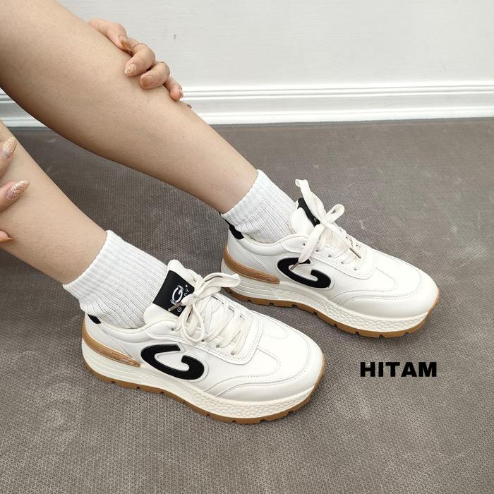 Sepatu Sneakers Wanita Genny 2414013 Casual Shoes Cewek