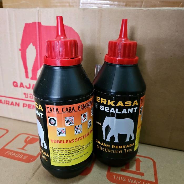 CAIRAN TUBLES PENAMBAL BAN MEREK GAJAH PERKASA 350 ML THAI ORIGIN KUALITAS ASLI ANTI RANJAU PAKU