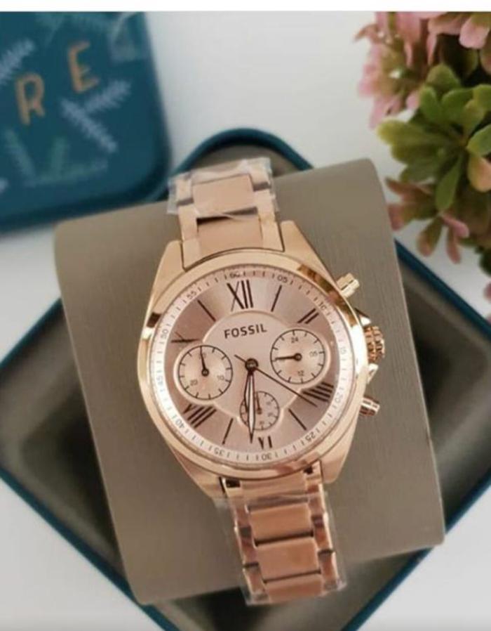 Jam Fossil Bq3316 Rosegold
