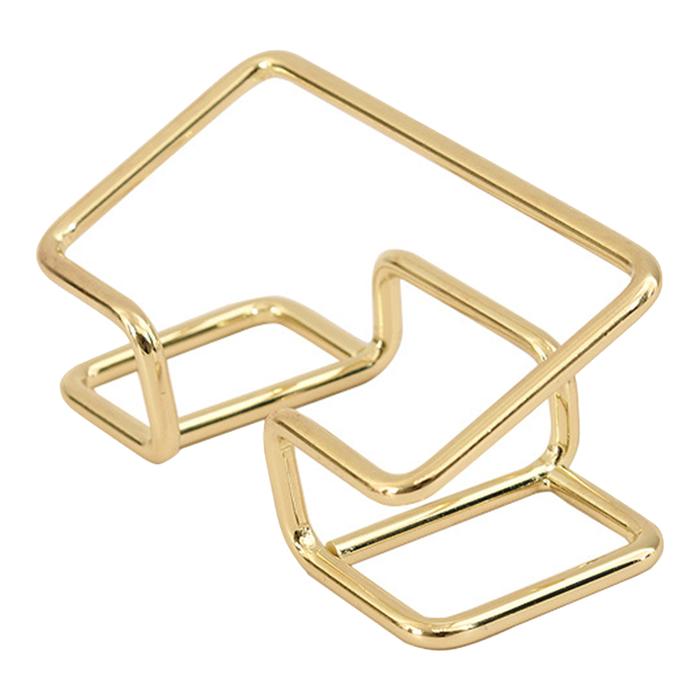 Business Card Display Holder Metal Desktop Business Card Holder