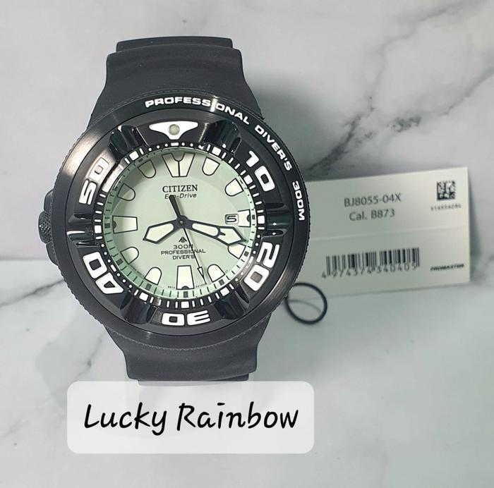 Jam Tangan Pria Citizen Ecozilla Diver BJ8055-04X Original