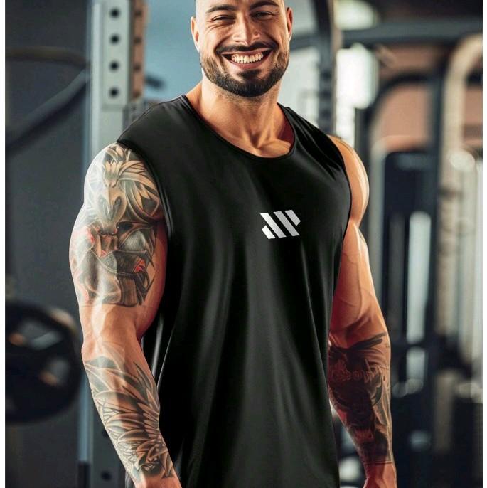 KAOS SINGLET PRIA JUMBO BIGSIZE SABLON SIMPEL  //TANGTOP PRIA JUMBO BIGSIZE // ROMPI PRIA JUMBO BIGS
