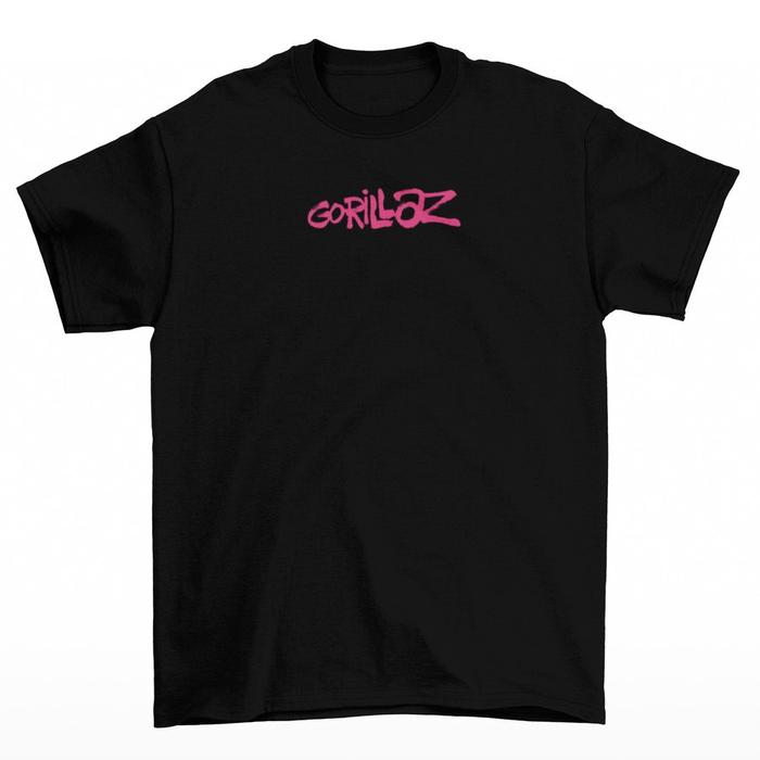 Kaos Band Pria Tomoinc Gorillaz - Gorillaz Font