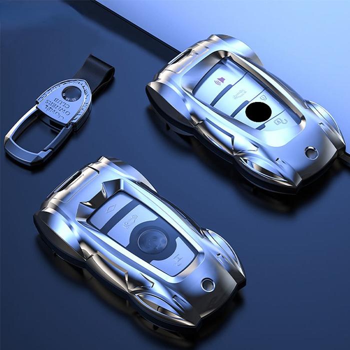 Metal Car Key Case Cover Shell Fob for BMW X3 X5 X6 F30 F34 F10 F20