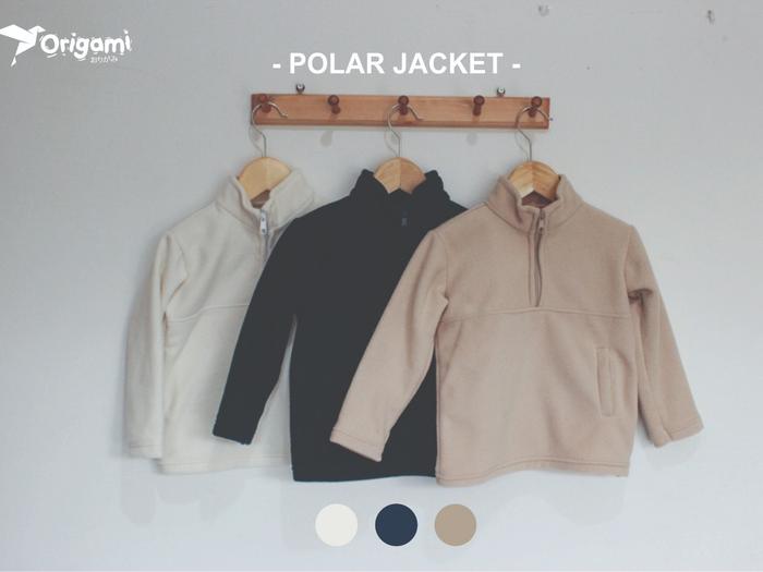 Jacket POLAR/Jacket Bludru/Jaket Anak Origami