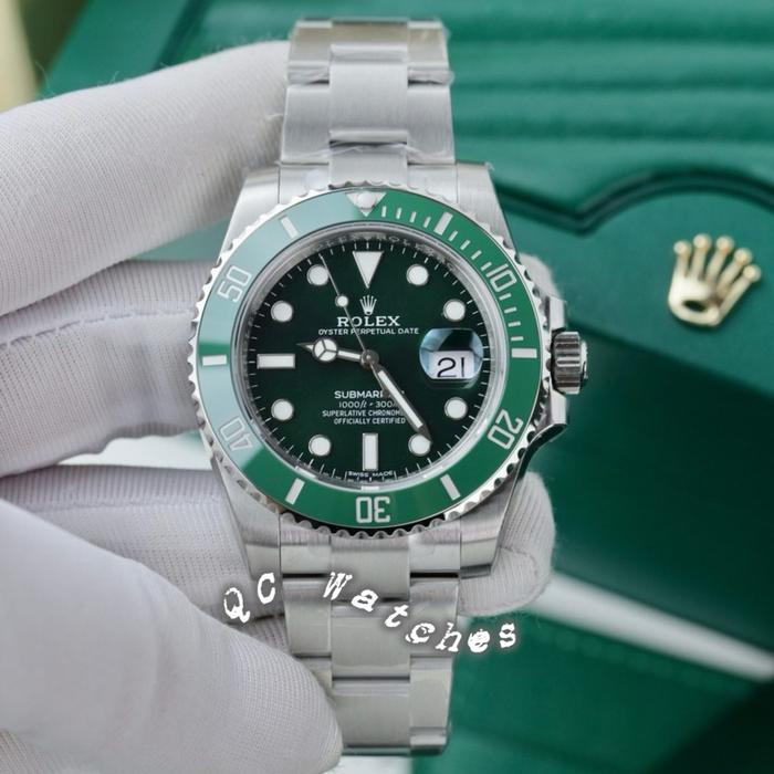 QCRolex Submariner Hulk 116610LV King VSF 40mm Tier 5 Fullset