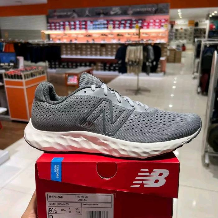 SEPATU NEW BALANCE 520 V7 GREY MEN ORIGINAL - M520RAB