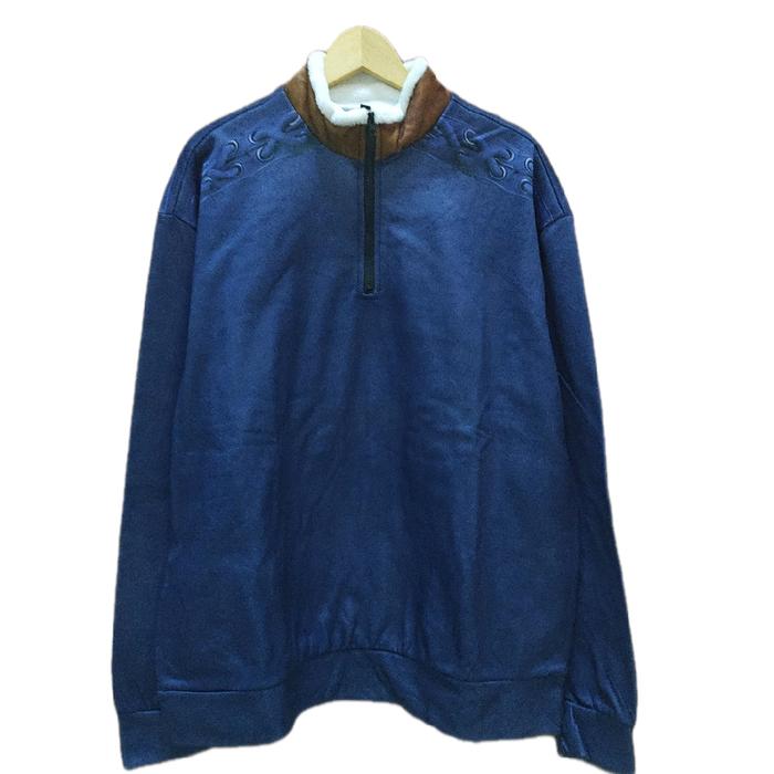 Tracktop Halfzip Shanghai kerah sherpa