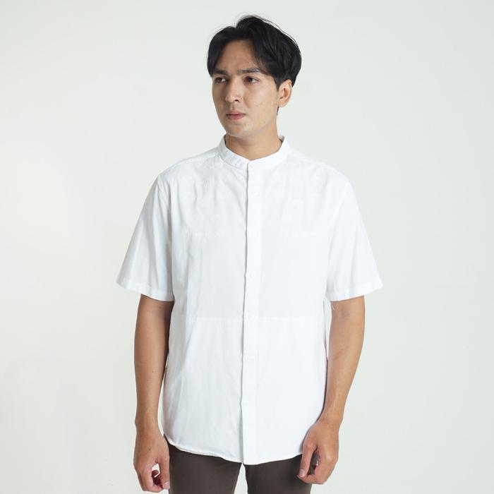 M.Gee kemeja Koko Putih Mgee Baju koko Terbaru Alfero C080