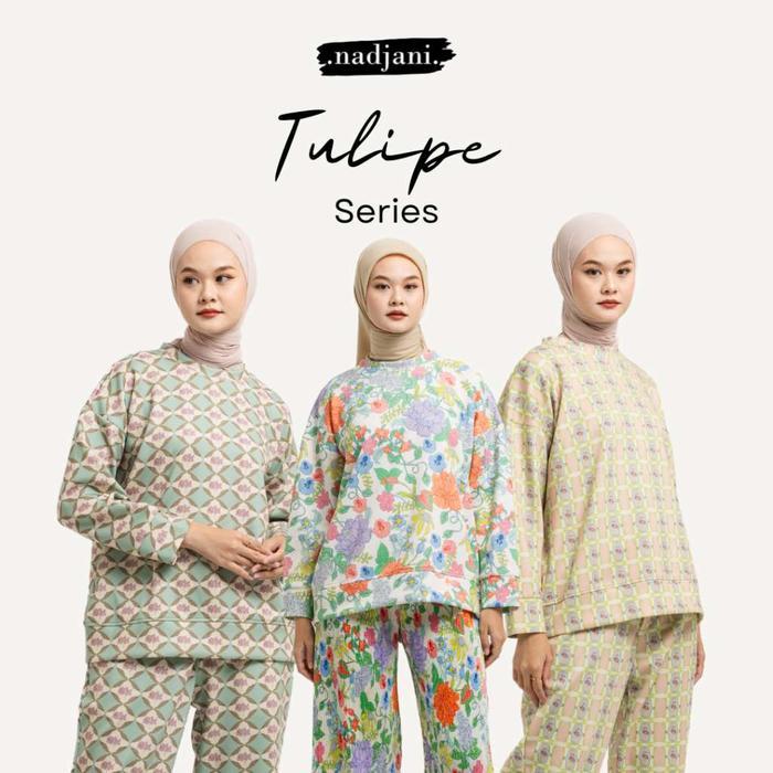 FLASH SALE / NADJANI TULIPE KAOS WANITA OVERSIZE JFW BEST SELLER