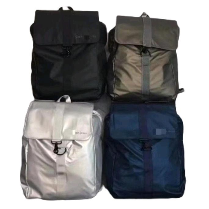 Beck Pack CK Backpack Tas Ransel Pria Wanita dengan 4 Pilihan Warna Hitam, Abu-abu, Biru, dan Coklat
