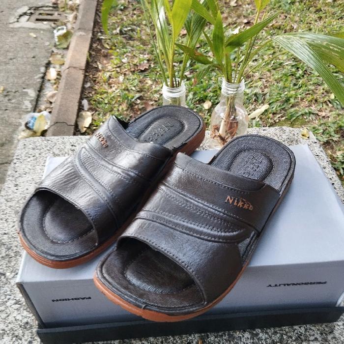 NIKO SANDAL KARET: SENDAL SELOP PRIA.SIZE .M L XL XXl