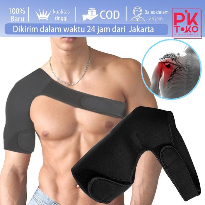 Deker Pelindung Penyangga Bahu/Shoulder Support/Alat Cedera Bahu/Terapi Cedera Bahu/Perlindungan Bah