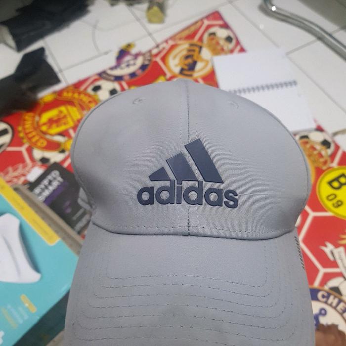 Topi Adidas Aeroready Abu - Abu