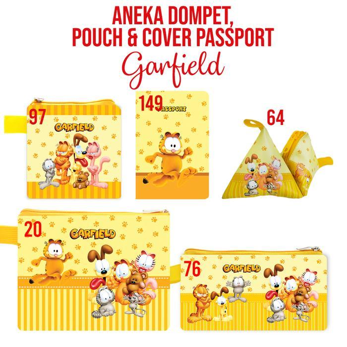 PREMIUM Mini Wallet Garfield Dompet Koin Dompet Mini Karakter Souvenir Suvenir Ultah
