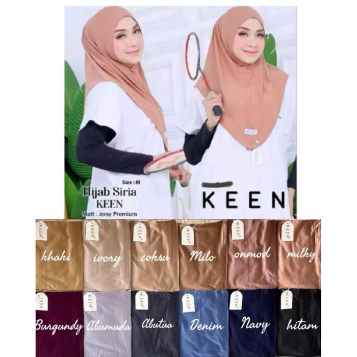 HIJAB BERGO Instan SIRIA KEEN M