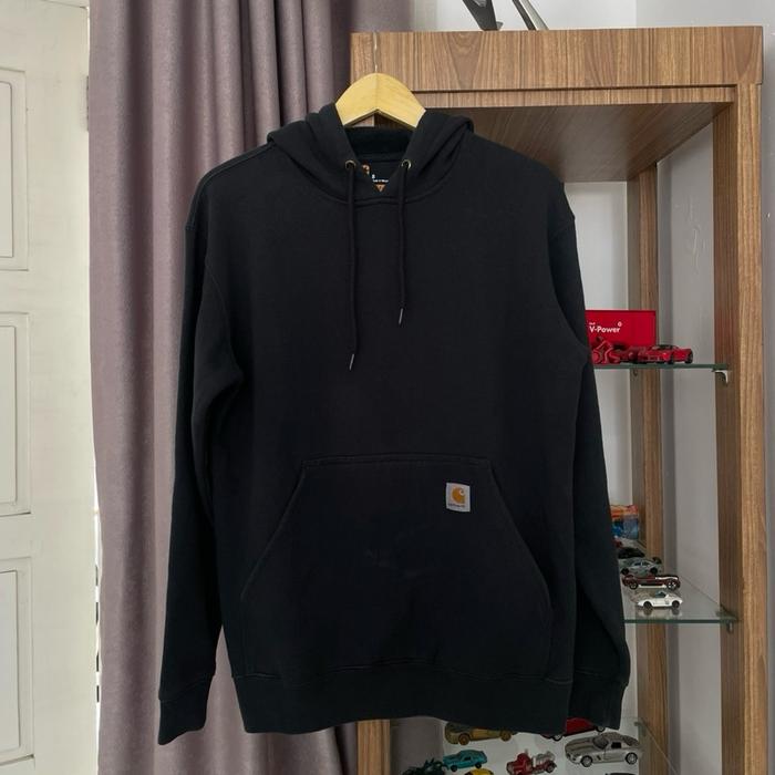 HOODIE CARHARTT BLACK/HITAM