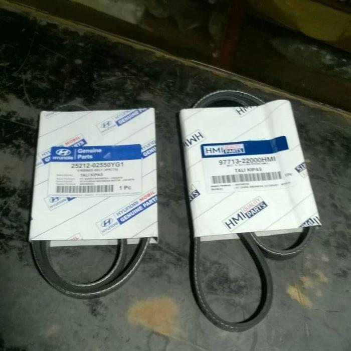 Fan belt set Hyundai Atoz 2004-2006 1.1 & KIA Picanto KI1
