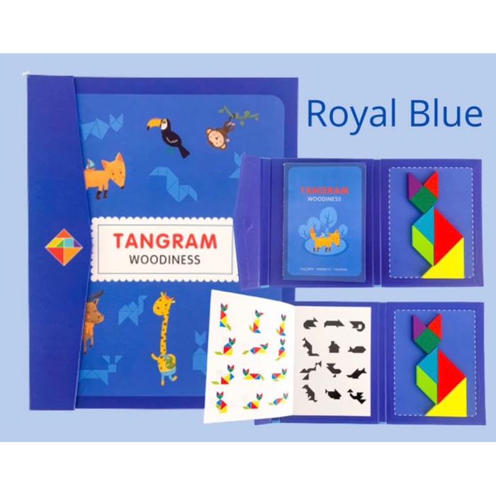 MAINAN EDUKASI TANGRAM BLOCK PATTERN BLOCK EDUTOYS PUZZLE KAYU