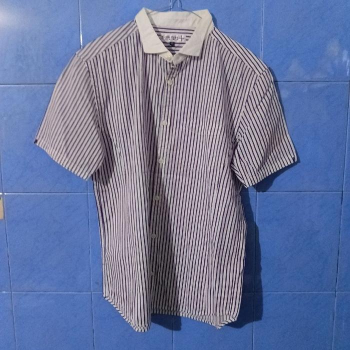 kemeja salur brand klein plus homme