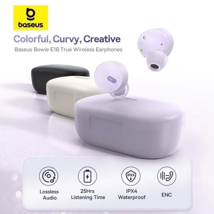 Baseus Bowie E18 TWS True Wireless Earbuds Headset Bluetooth 5.3