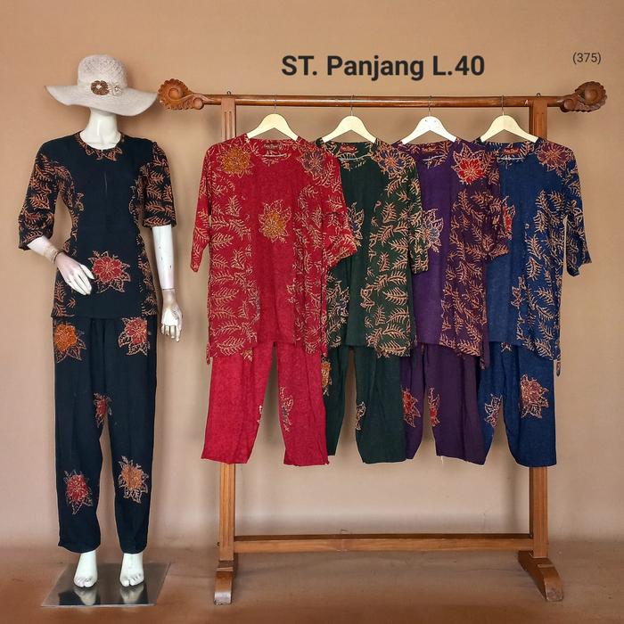 Setelan Panjang By Putri Diana Busui Resleting Bahan Rayon Halus Terbaru Terlaris Asli Pekalongan Te
