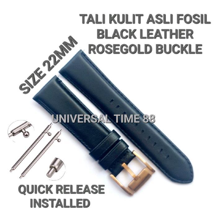 Unggulan Tali Jam Tangan Fosil Asli Kulit 22Mm Grant Neutra Townsman Fs4812 Fs4921 Fs4990 Fs5132 Fs5