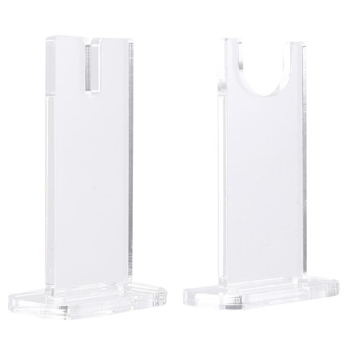 2 Pcs Acrylic Knife Display Stand Fixed Blade Knife Collections