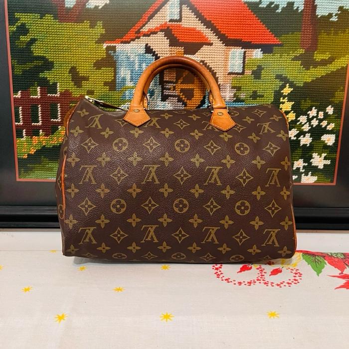 Tas Handbag L V Speedy 30 - Bekas Second Preloved Original Authentic