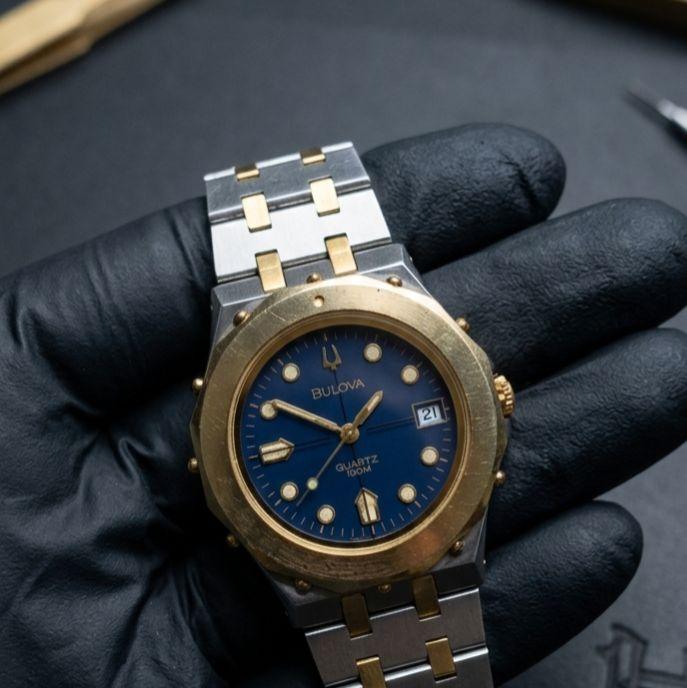 bulova royal oak blue dial quartz Watches