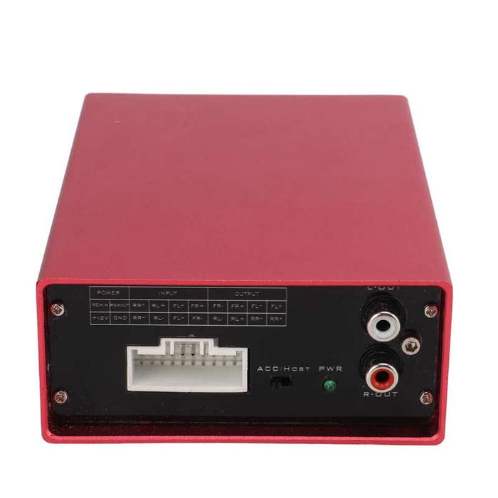 Prosesor Audio Digital Mobil 6 Saluran Keterlambatan HIFI Bluetooth