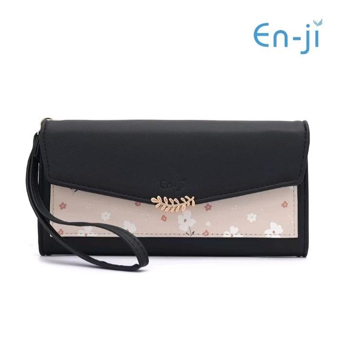 EN-JI>Dompet Wanita Joji Wallet By En-ji Bahan PU Leather>Dompet Wanita Elegant Bagus