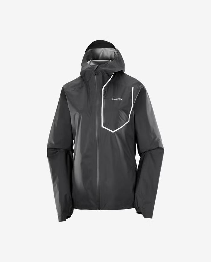 Original Salomon Women Bonatti Pro Running Waterproof Jacket