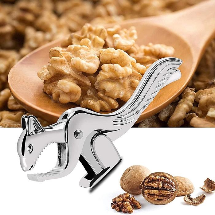 Squirrel Shape Walnut Cracker Zinc Alloy Multifunctional Nuts Walnut Cracker Sub Walnut Pliers,Multi