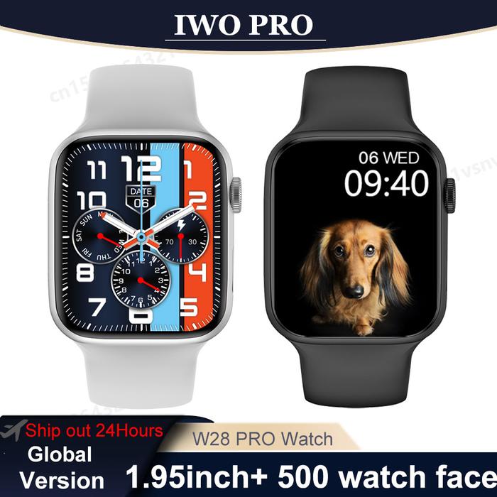 2022 IWO W28 PRO Smartwatch NFC Smart Watch 1.95 Bluetooth Call Heart