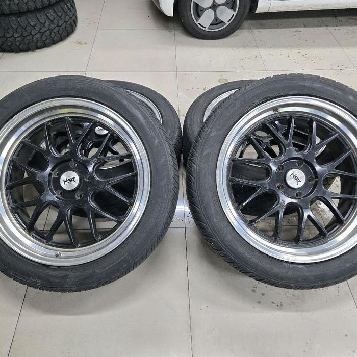 velg model bbs Lm R20 + ban 255 45 r20 yokohama 2021 ex alphard