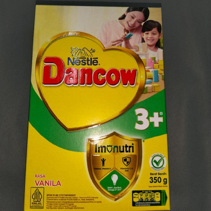NESTLE DANCOW 3+ 350GR SUSU DANCOW 3+ VANILLA 350GR SUSU DANCOW 3+ MADU 350GR