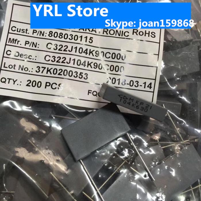 for Farad metallized polypropylene film capacitor 104J 630V MKP21