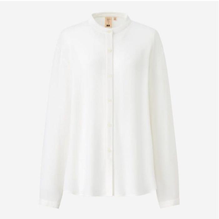 Preloved Kemeja Blouse Uniqlo x Hana Tajima Second Original