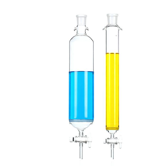 Kromatografi kolom Adsorpsi Kromatografi PTFE Valve Pasir Inti Plat