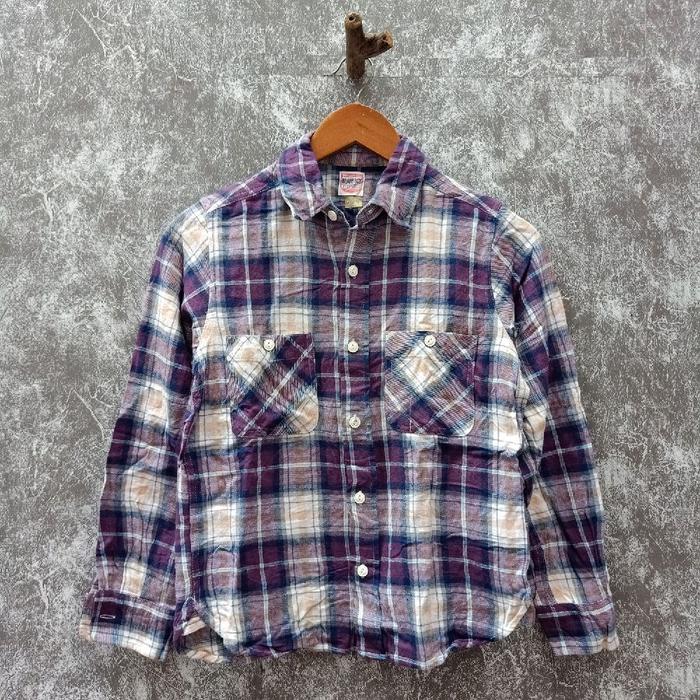 kemeja flannel beams boy